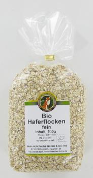 Haferflocken, fein, Bio, 500 g